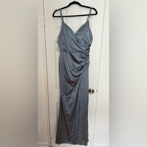 Revelry Bridesmaid Dress - Rory Satin